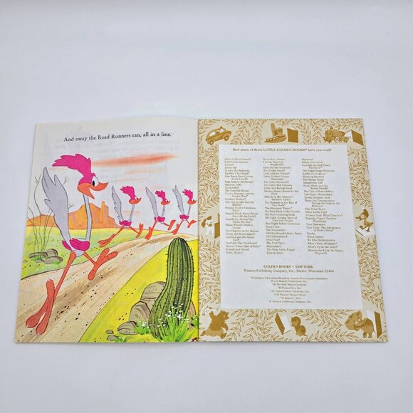 Little Golden Books Lot Garfield Grover Road Runner Tiny Tunes Vintage 1981 1974 - Picture 13 of 16